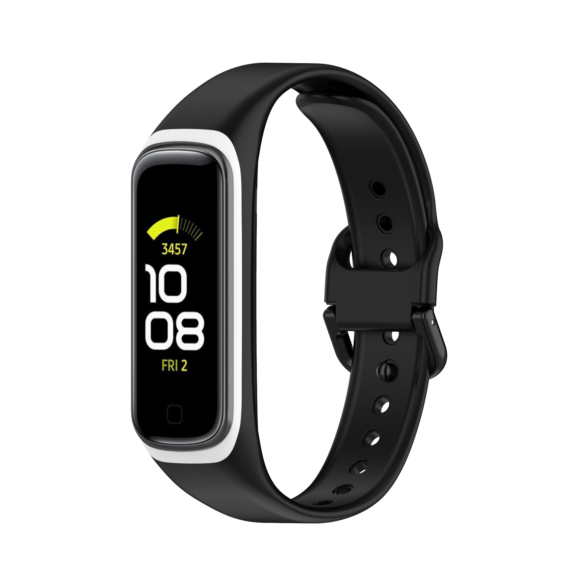 Bi-color Silicone Watch Band Replacement Strap for Samsung Galaxy Fit 2 SM-R220 Bi-color Silicone Watch Band Replacement Strap for Samsung Galaxy Fit 2 SM-R220